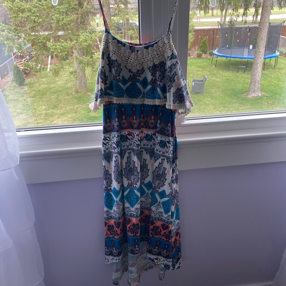 Colorful girls dress